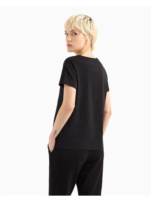 t-shirt woman black ARMANI EXCHANGE | XW000830AF10356/UC001